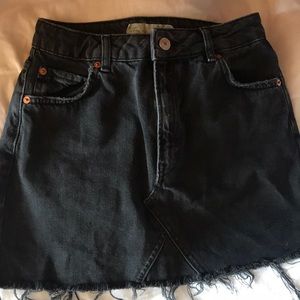 Top shop denim skirt. Price is negotiable